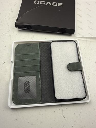 Ocase green folio wallet - folio, phone