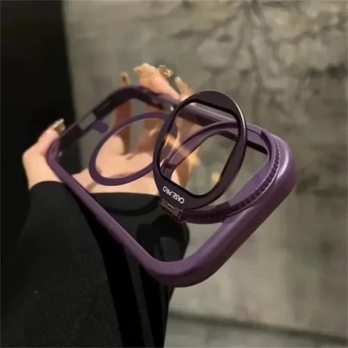 Magnetic phone case with lens - case,